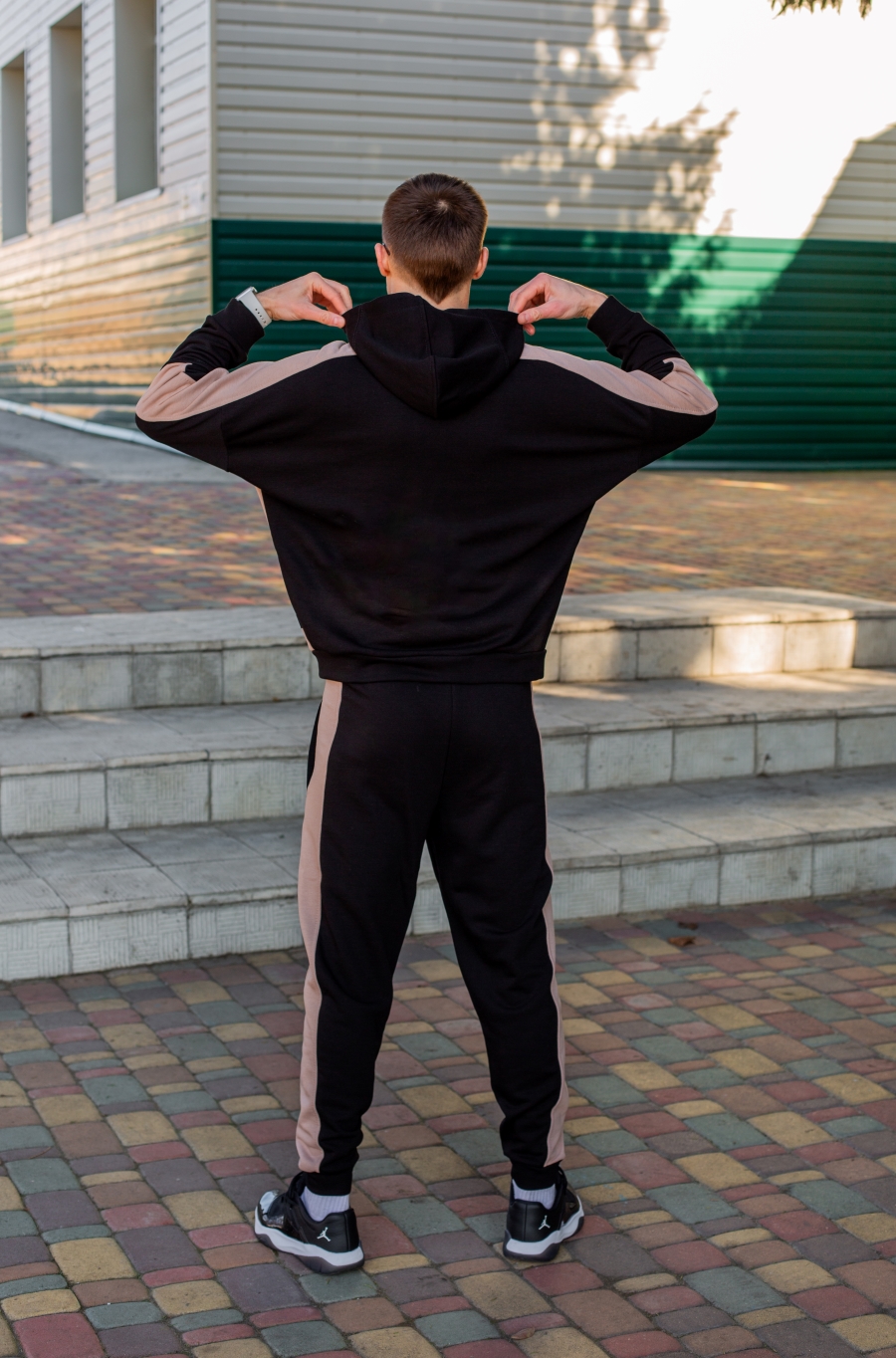 Чоловічий спортивний костюм Go Fitness КМ030-27- - Фото 2
