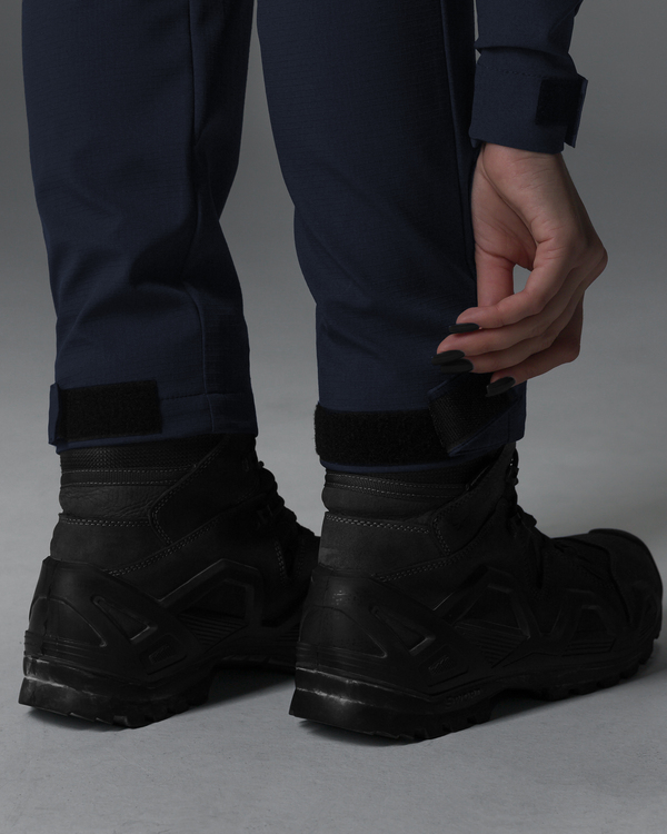 Жіночі брюки карго тактичні BEZET Basic синій - Фото 2