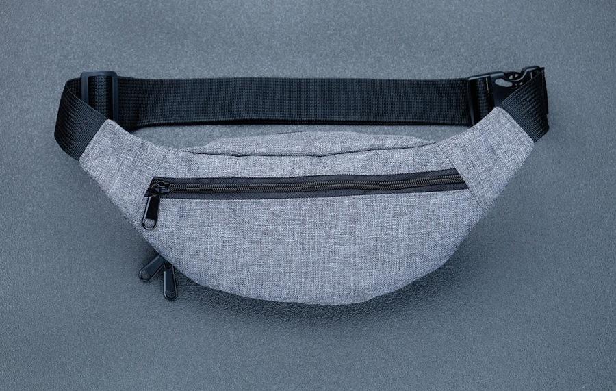 Женская сумка на пояс Town style Серый - Фото 1