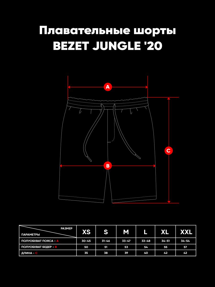 Плавальні шорти BEZET Jungle'20 - Фото 2