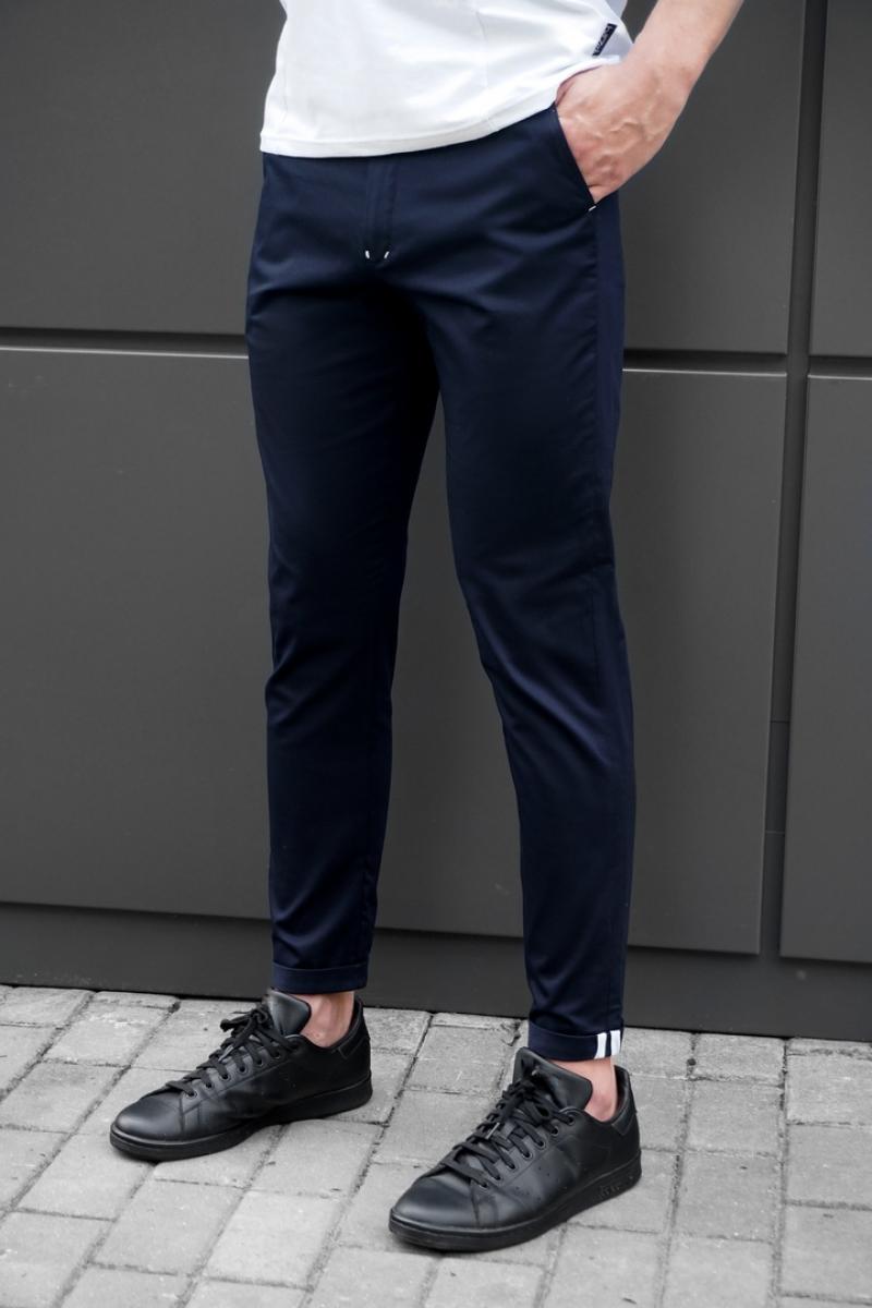 Легкие брюки beZet classic grey'18