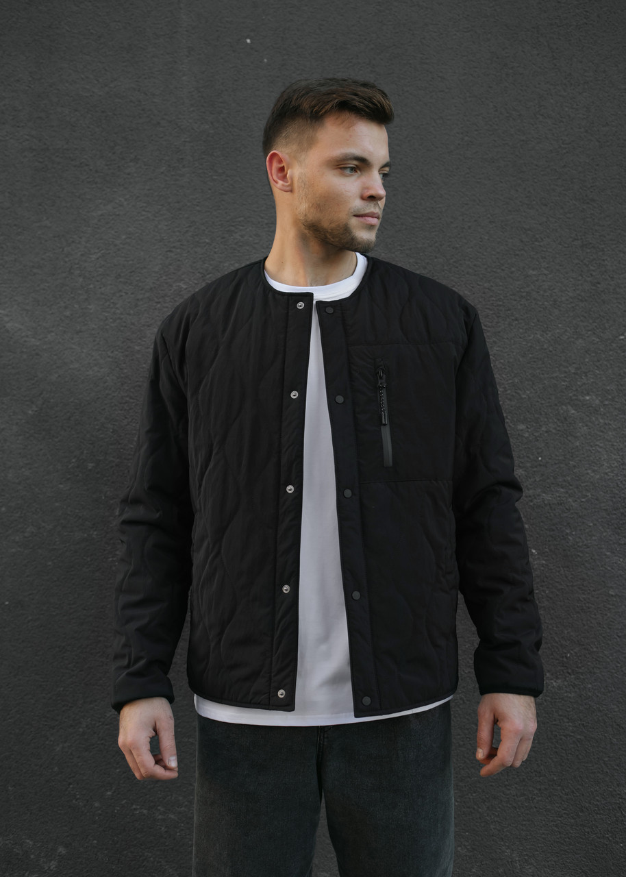 Стигана куртка чорна від бренду ТУР розміри S, M, L, XL TURWEAR - Фото 4