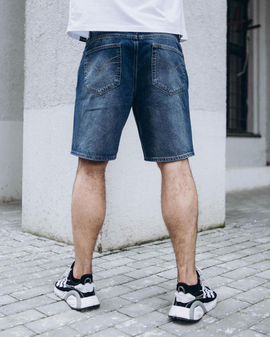 Шорти джинсові чоловічі Деним від бренду TURWEAR - Фото 2