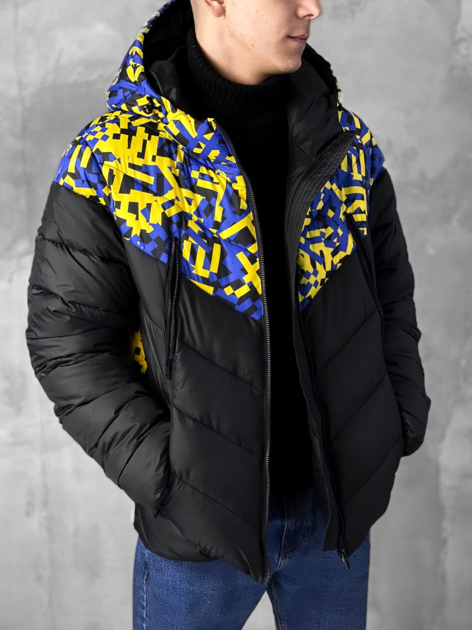 Куртка зимняя мужская Reload - Patriot, желтая - Фото 1