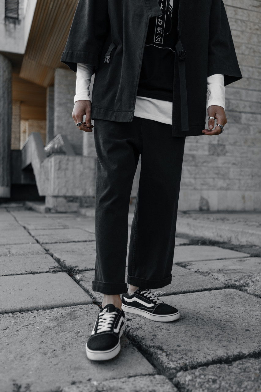 Брюки Хакама мужские черные модель от бренда ТУР TURWEAR - Фото 8