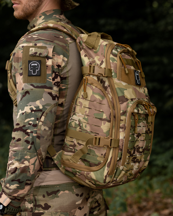 Рюкзак тактический BEZET Soldier камуфляжный - Фото 15
