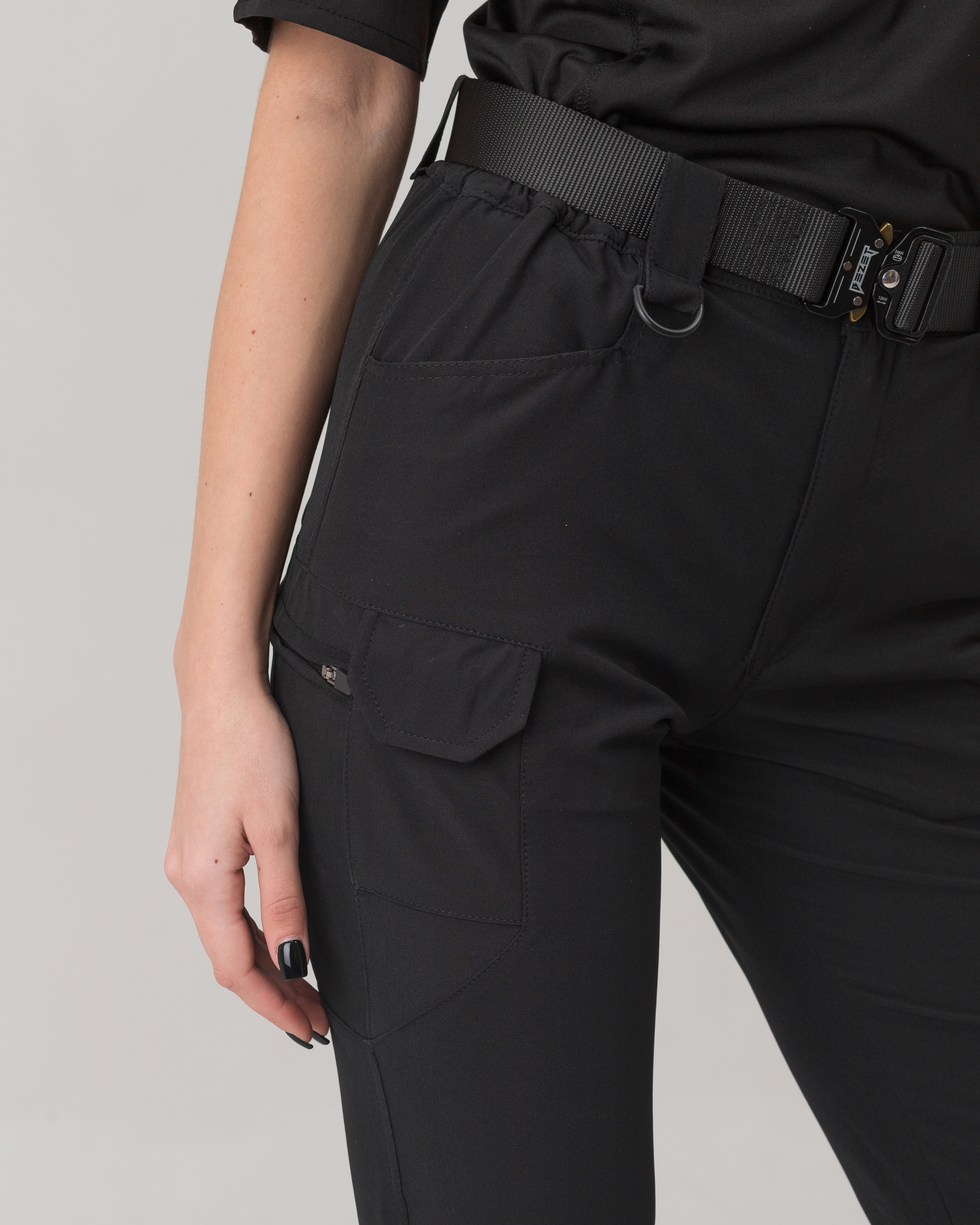 Жіночі брюки карго тактичні BEZET Байрактар чорний - Фото 15