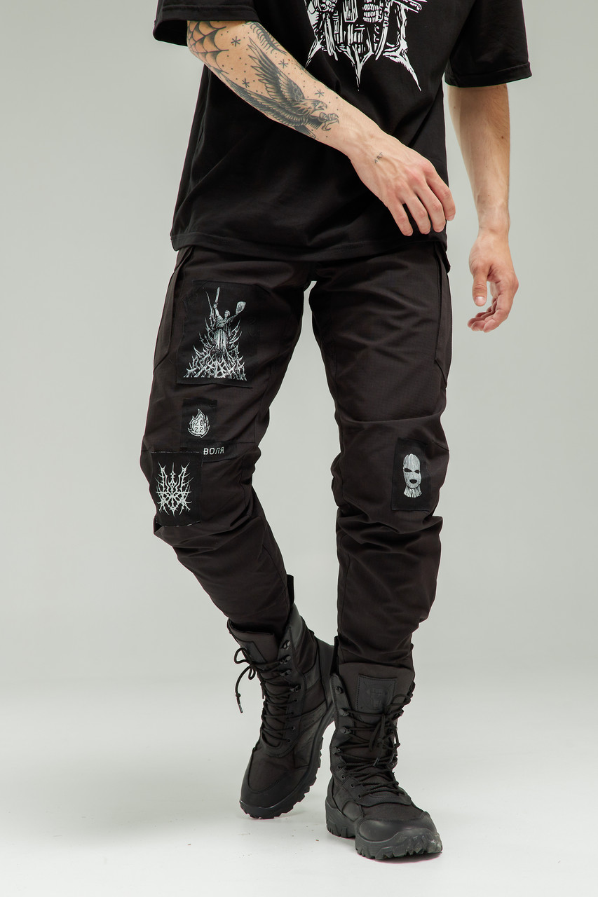 Чоловічі штани з принтами від бренду ТУР, модель Фрідом розмір S, M, L, XL TURWEAR - Фото 4
