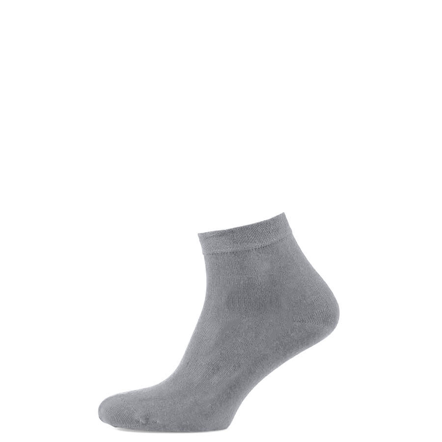 Шкарпетки середні з бавовни, світло-сірий MansSet