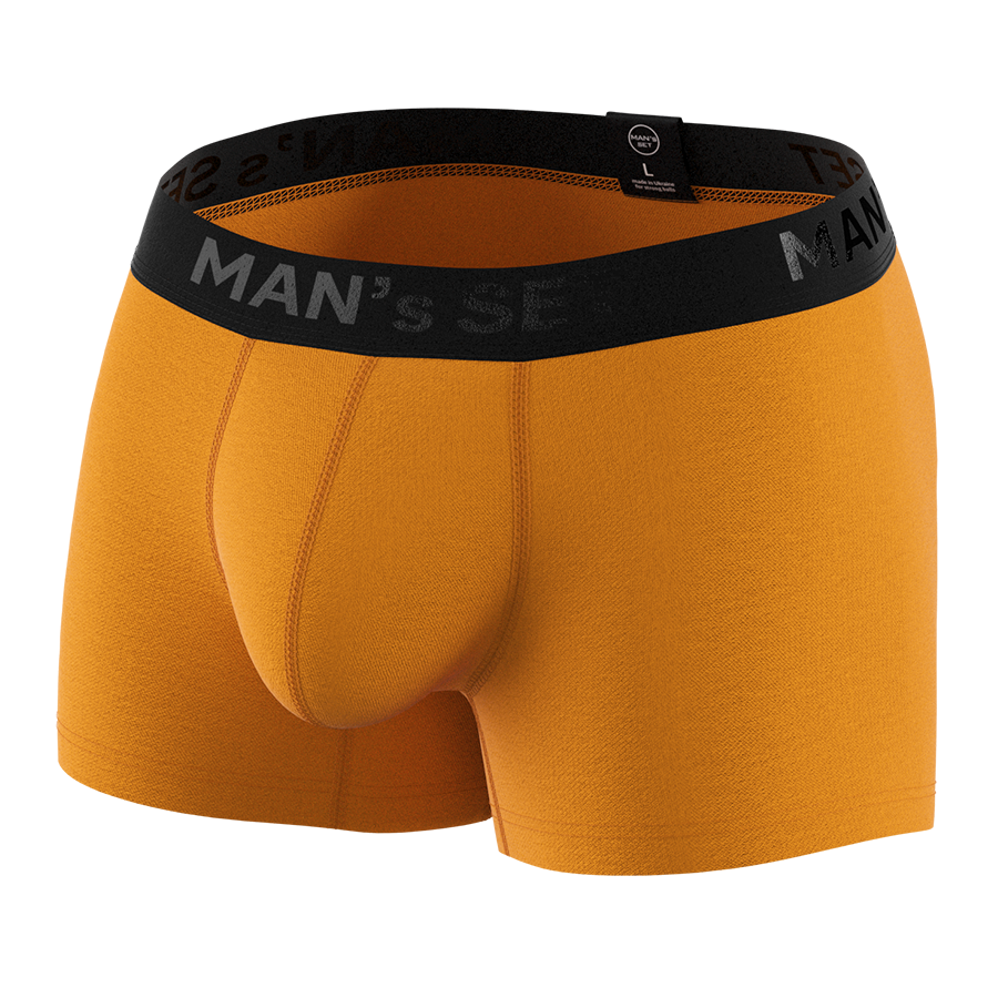 Чоловічі анатомічні боксери, Intimate 2.0 Black Series, помаранчевий MansSet