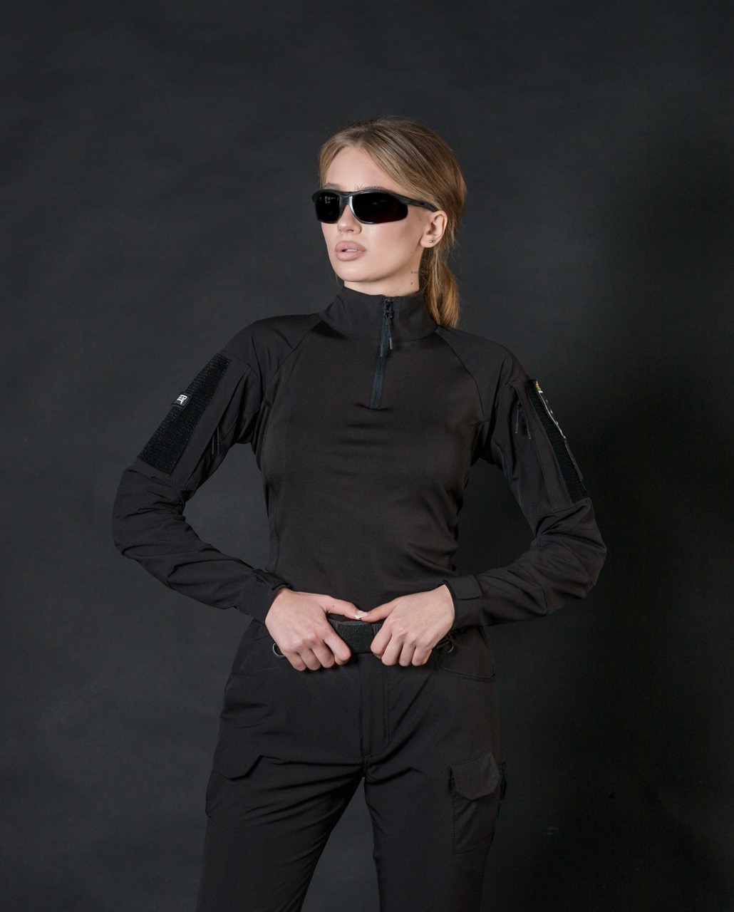Рубашка тактическая женская BEZET Combat черный - Фото 3