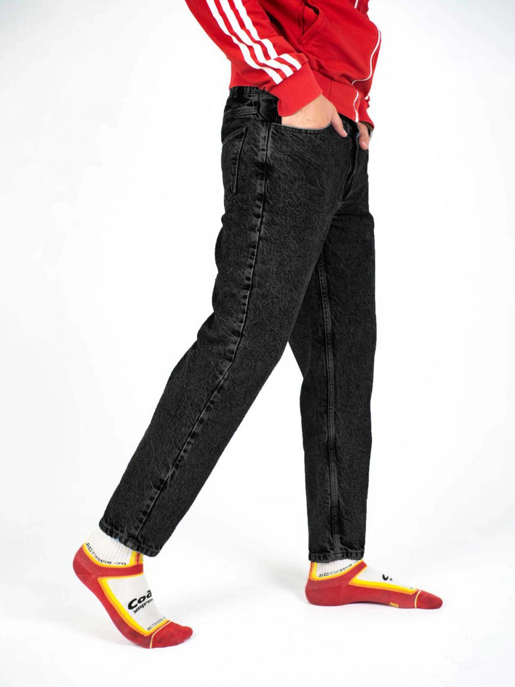 Штани Джинси Моми чорні Custom Wear - Фото 3