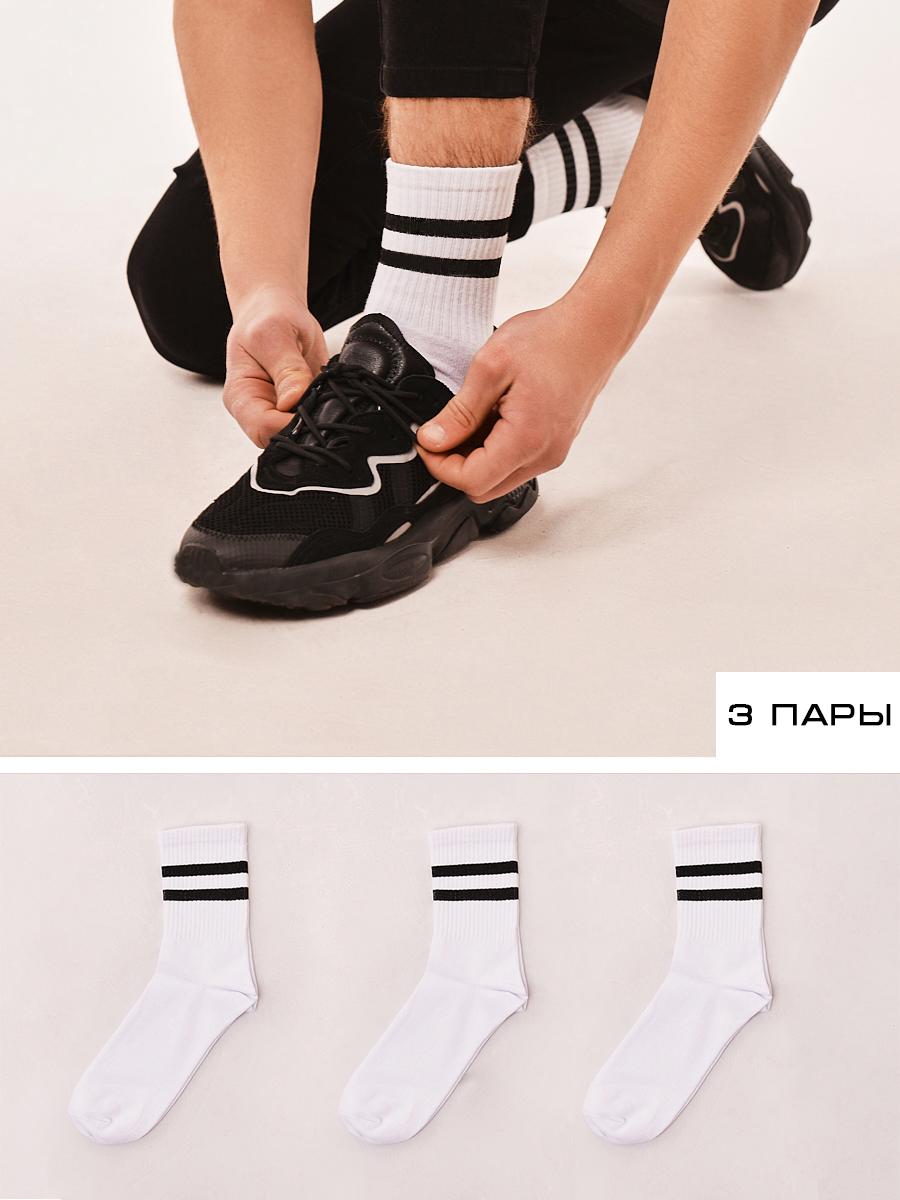 Комплект шкарпеток BEZET Basic black / white '20