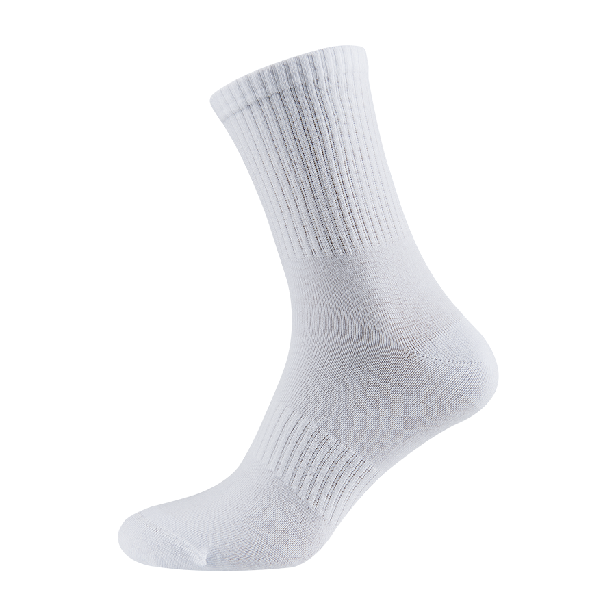 Шкарпетки чоловічі спортивні високі, білий MansSet