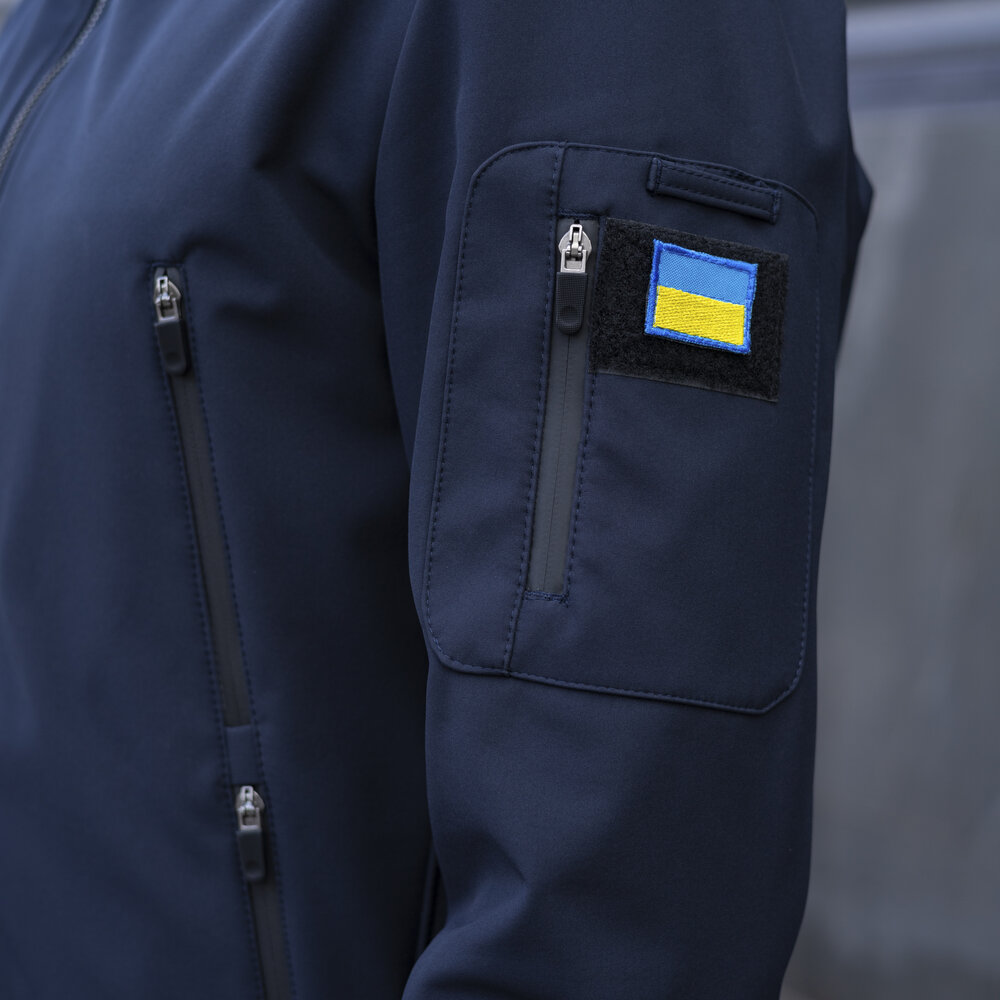 Куртка чоловіча демісезонна з капюшоном наві Pobedov Motive - Фото 1