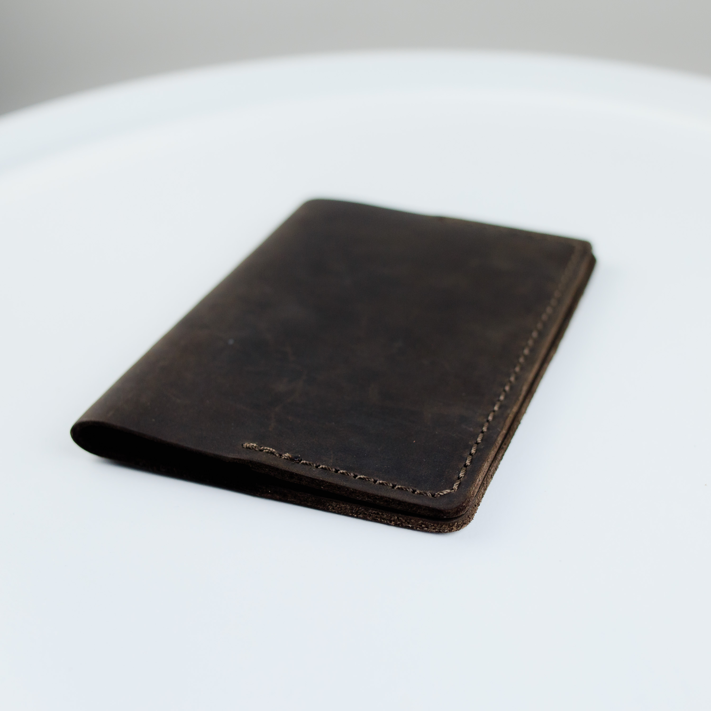 Обкладинка на паспорт шкіряна коричнева SKILL - Фото 1