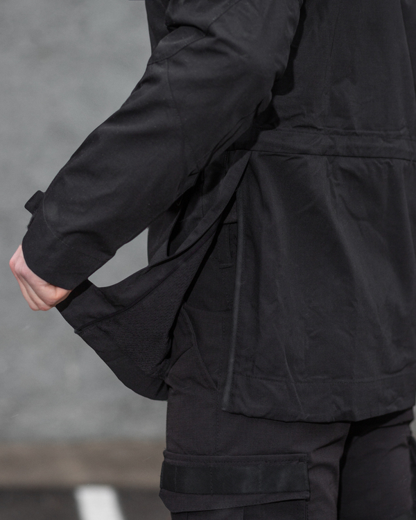 Куртка ветровка тактическая BEZET Shadow черный - Фото 8