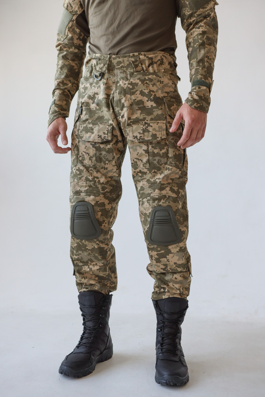 Тактичні штани з наколінниками, кольору піксель, від бренду TUR Tactical TURWEAR - Фото 9