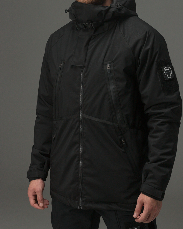 Куртка BEZET Techwear чорний - Фото 8