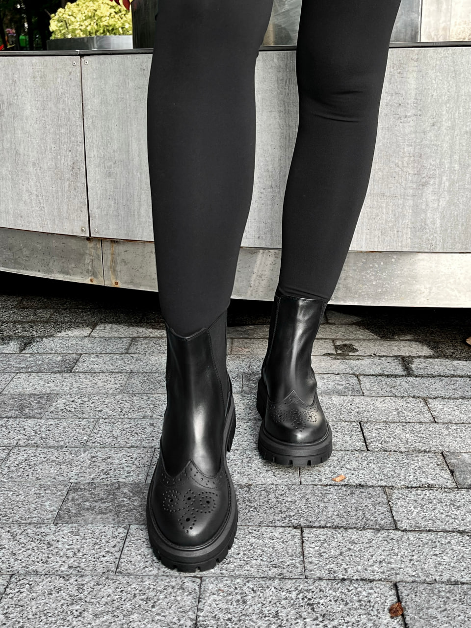 Ботинки женские Chelsi Mia - черный - Фото 5