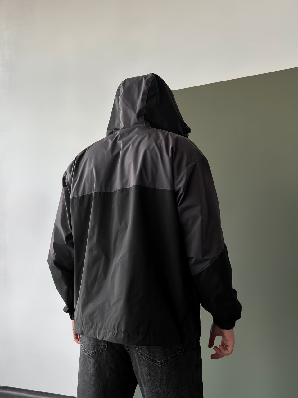 Чоловіча демісезонна куртка - вітровка Reload Urban , темно-сірий - Фото 2