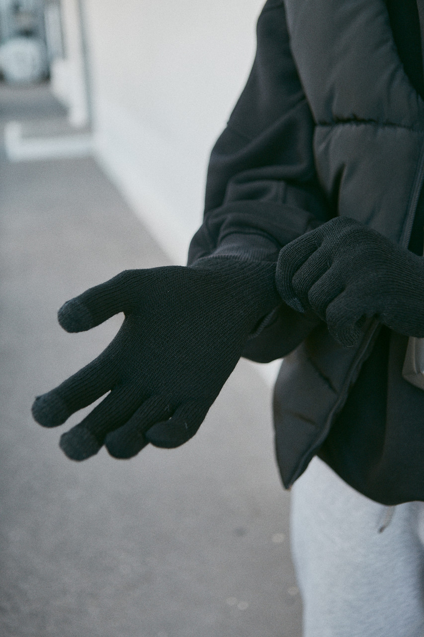 Перчатки Женские Сенсорные черные TURWEAR - Фото 4