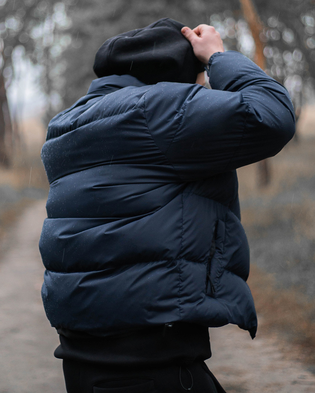 Зимова чоловіча куртка Homie 2.0 Recycle темно-синій Пушка Огонь - Фото 9