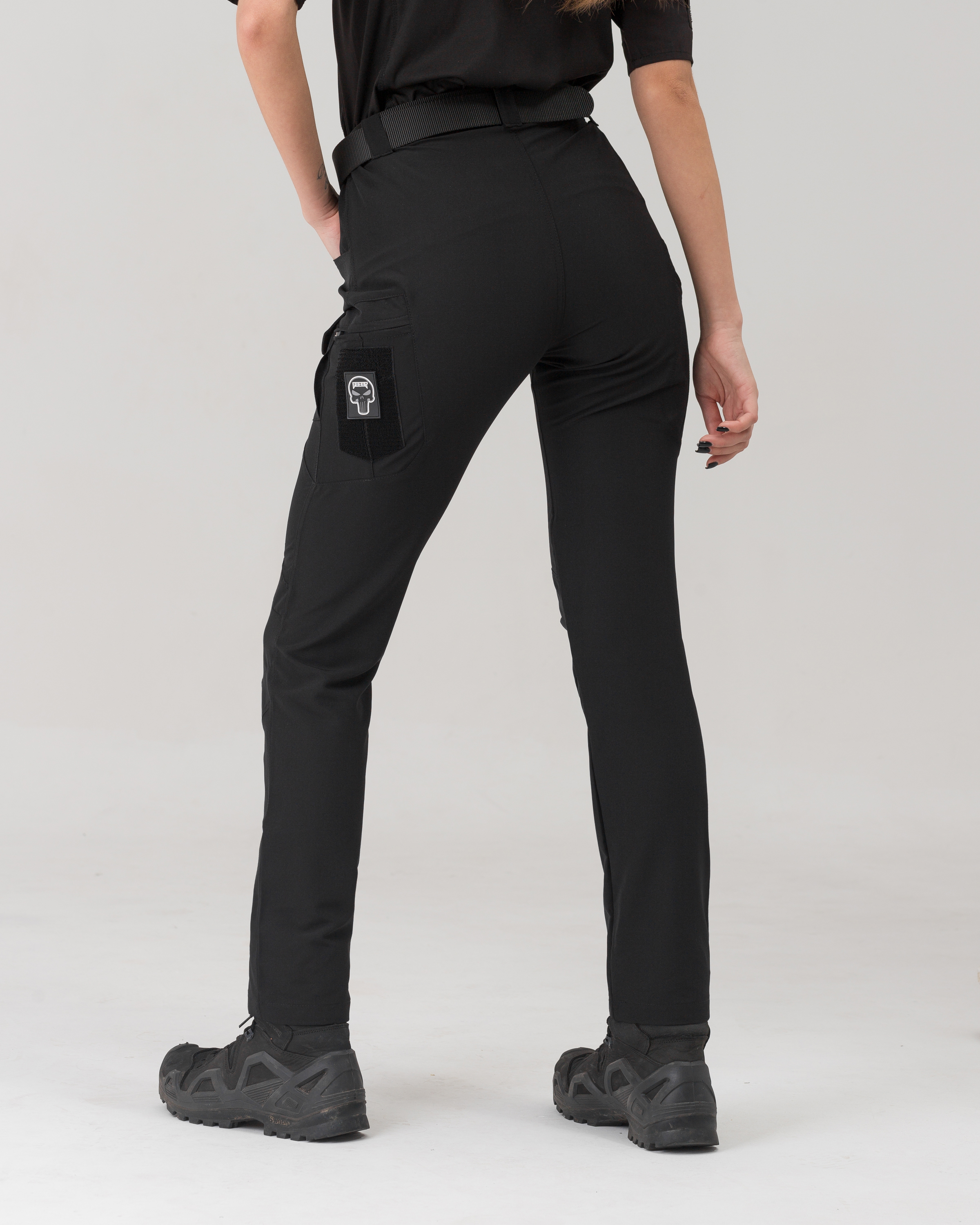 Жіночі брюки карго тактичні BEZET Байрактар чорний - Фото 7