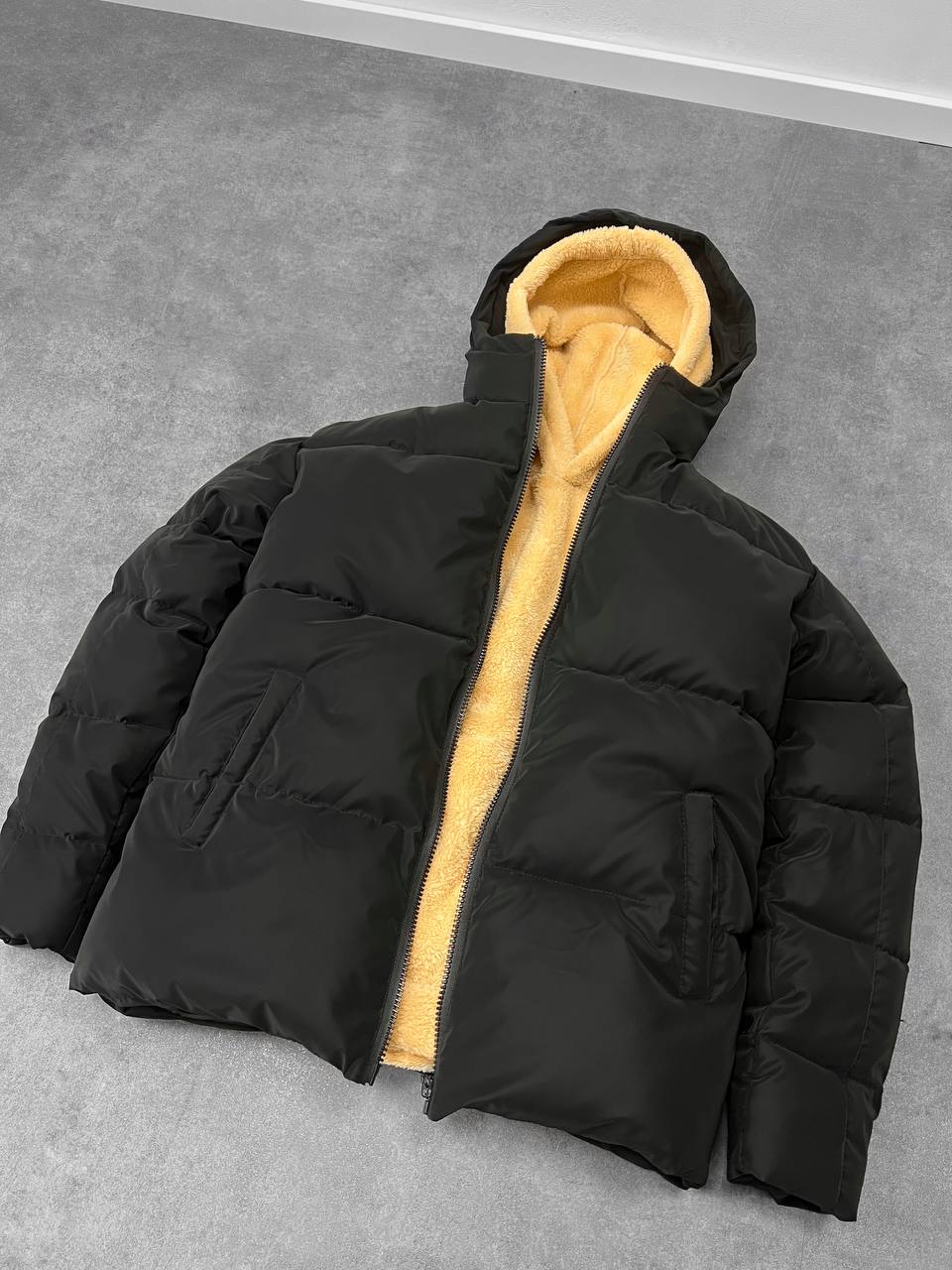 Черная Зимняя Курточка Premium - Фото 1