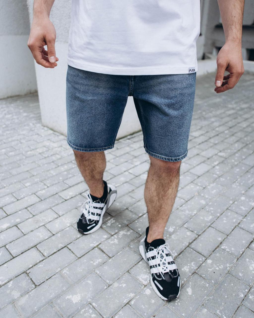 Шорти джинсові чоловічі Деним від бренду TURWEAR - Фото 3