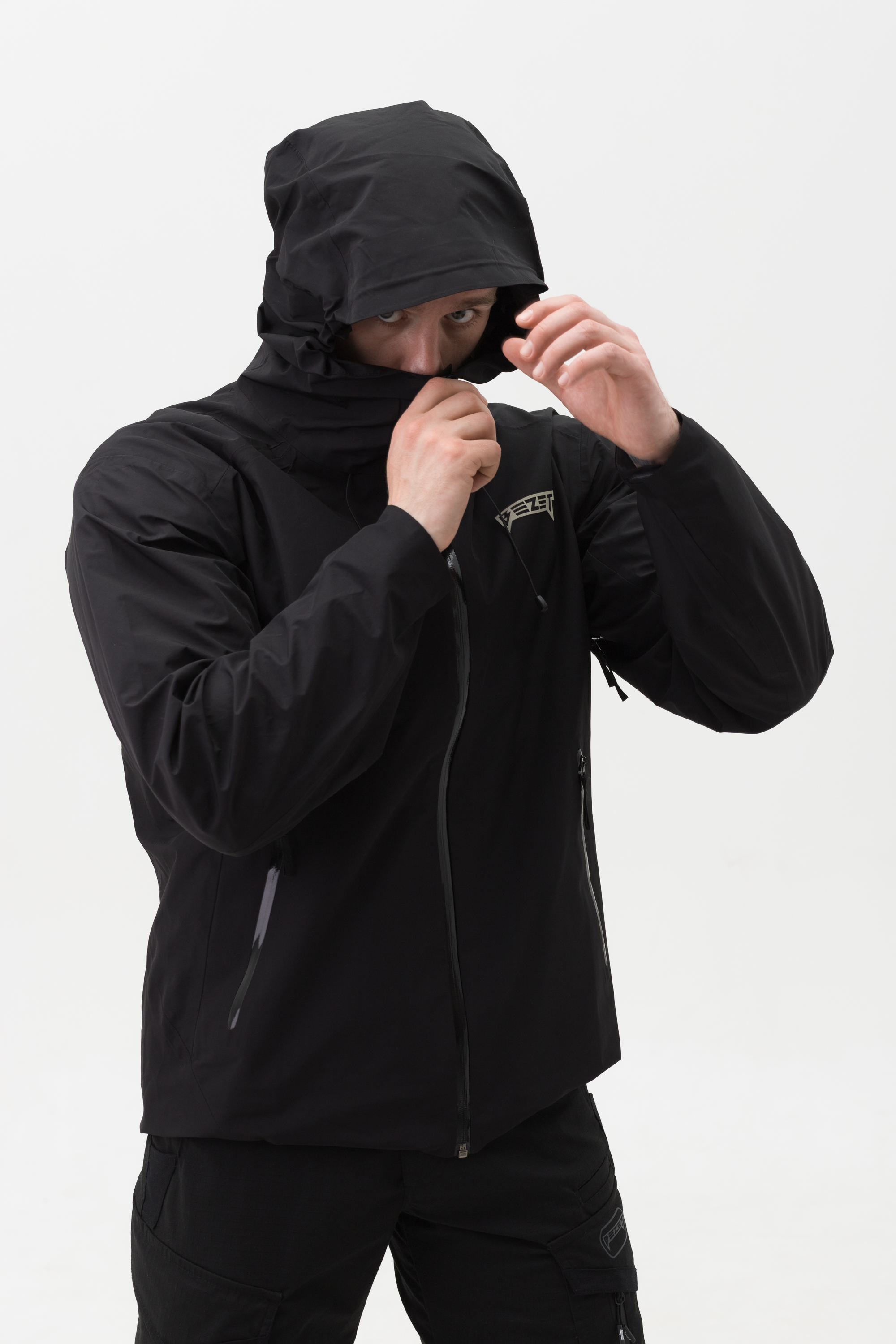 Куртка ветровка BEZET ShieldTech черный - Фото 32