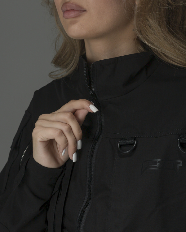 Женская куртка BEZET Блокпост черный - Фото 10
