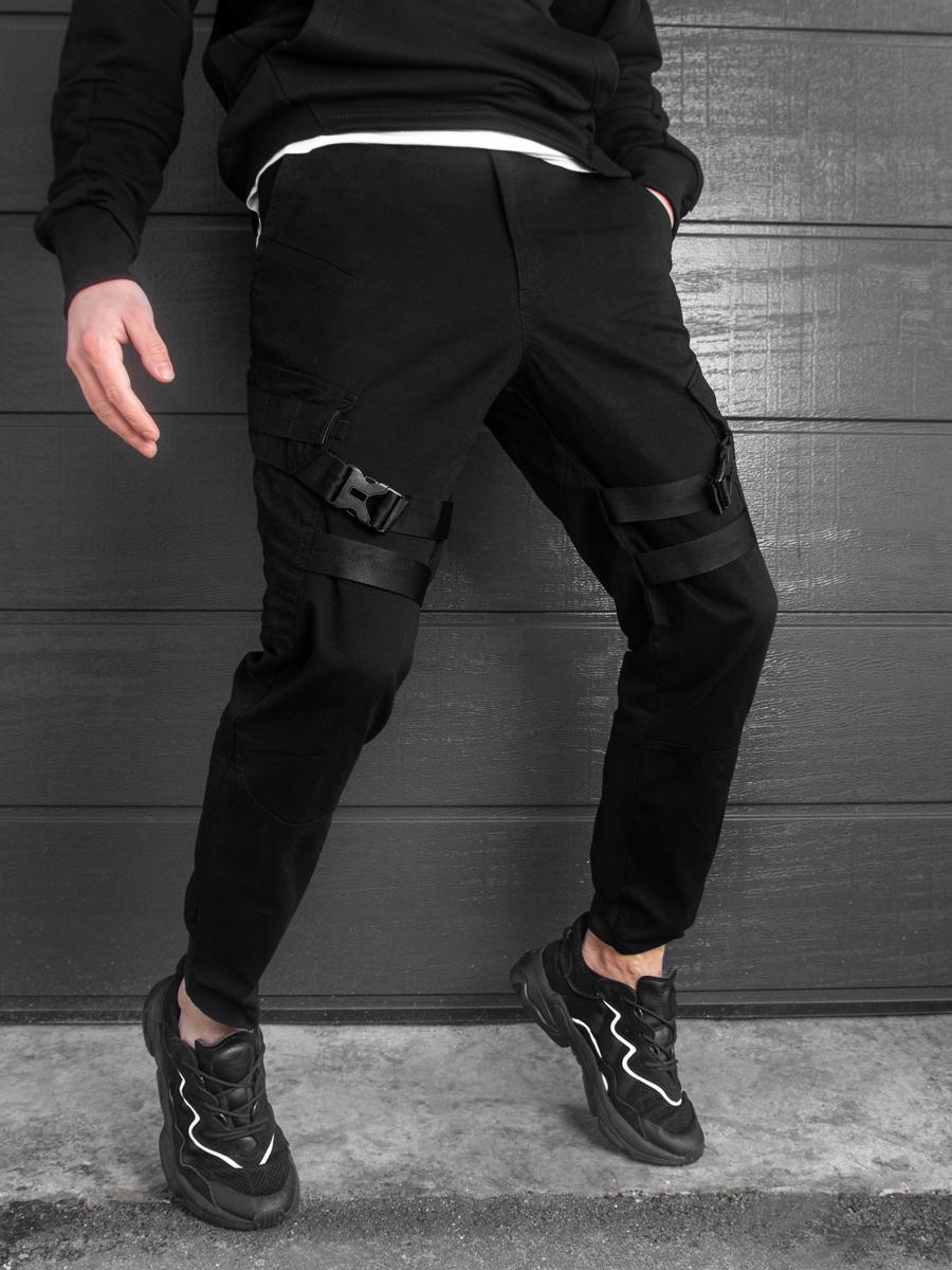 Карго брюки BEZET Aggressive 2.0 black - Фото 3