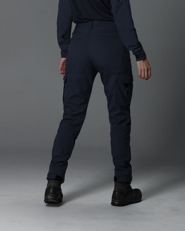 Жіночі брюки карго тактичні BEZET Basic синій - Фото 4