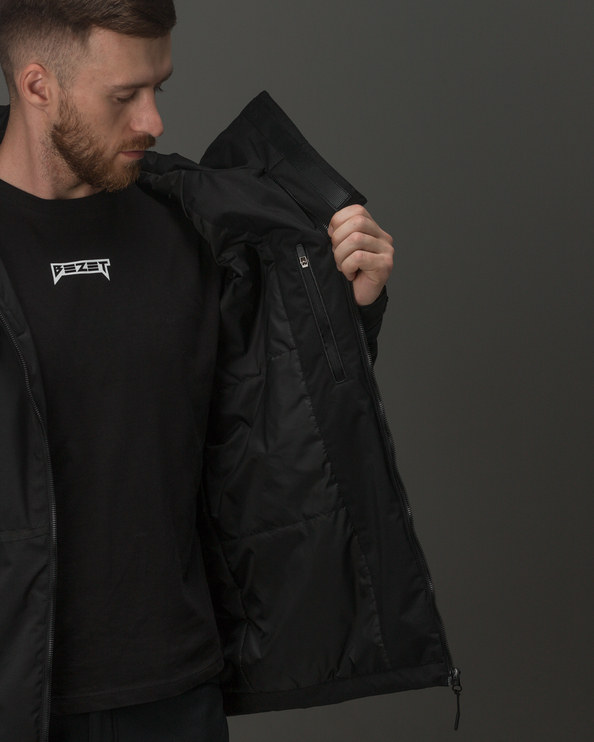 Куртка BEZET Techwear чорний - Фото 11