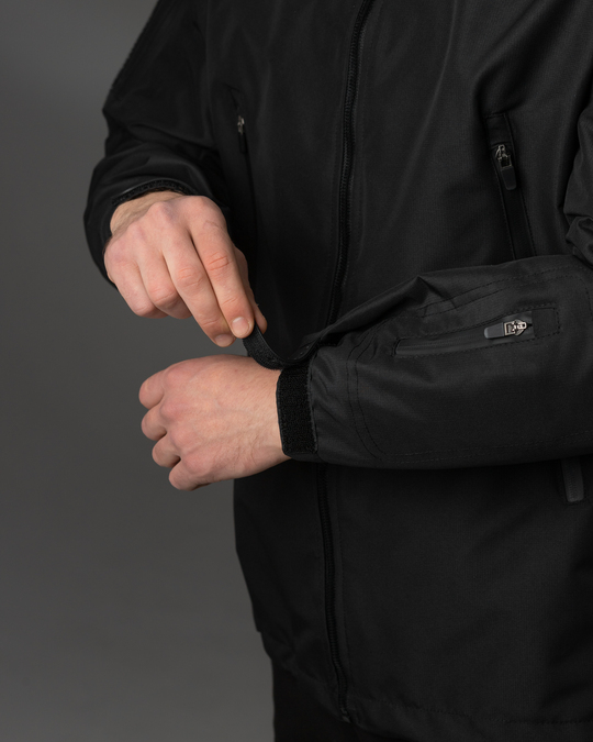 Куртка вітровка BEZET STALKER чорний - Фото 24