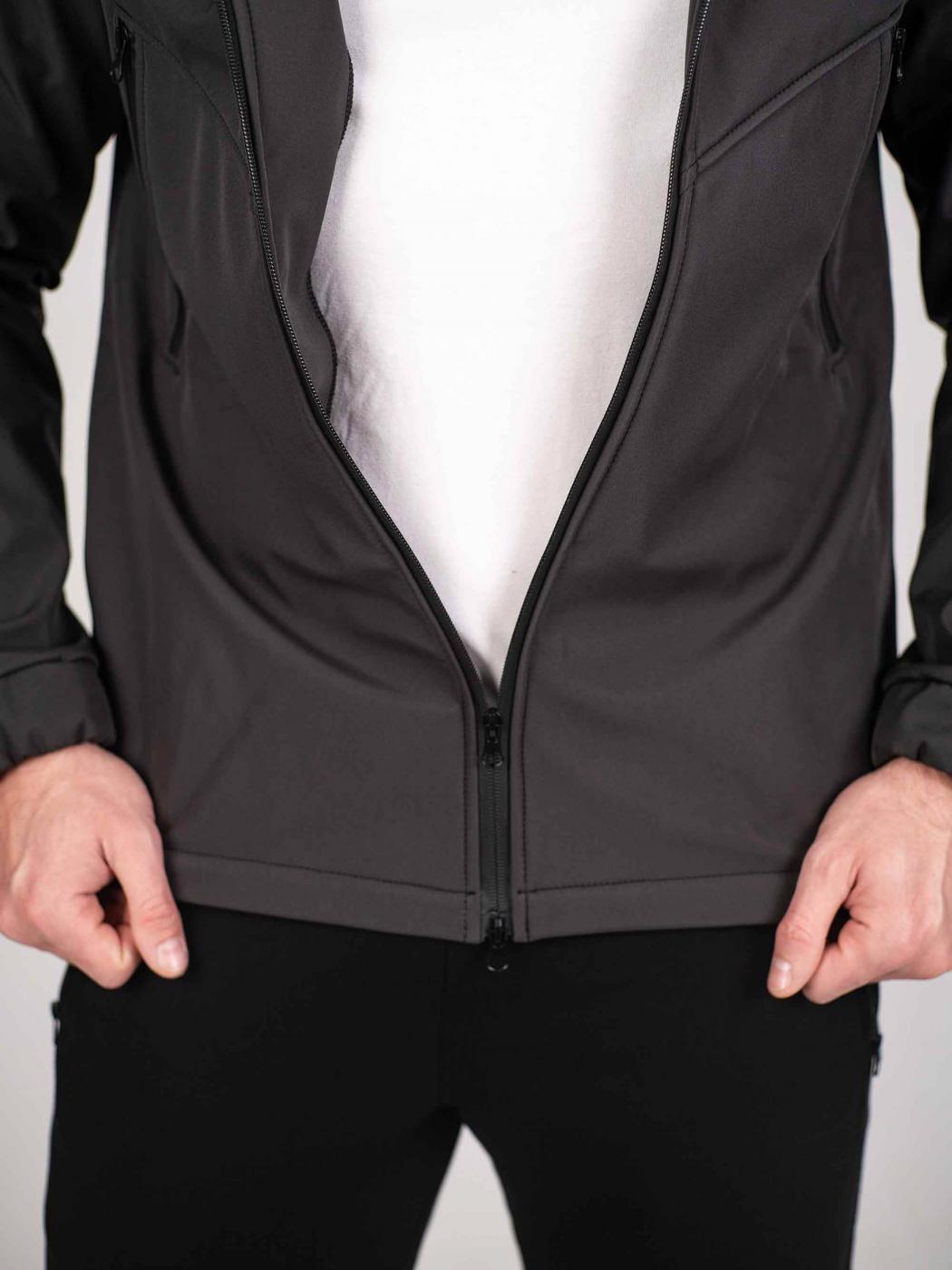 Куртка чоловіча Protection Soft Shell Dark графіт Custom Wear - Фото 6