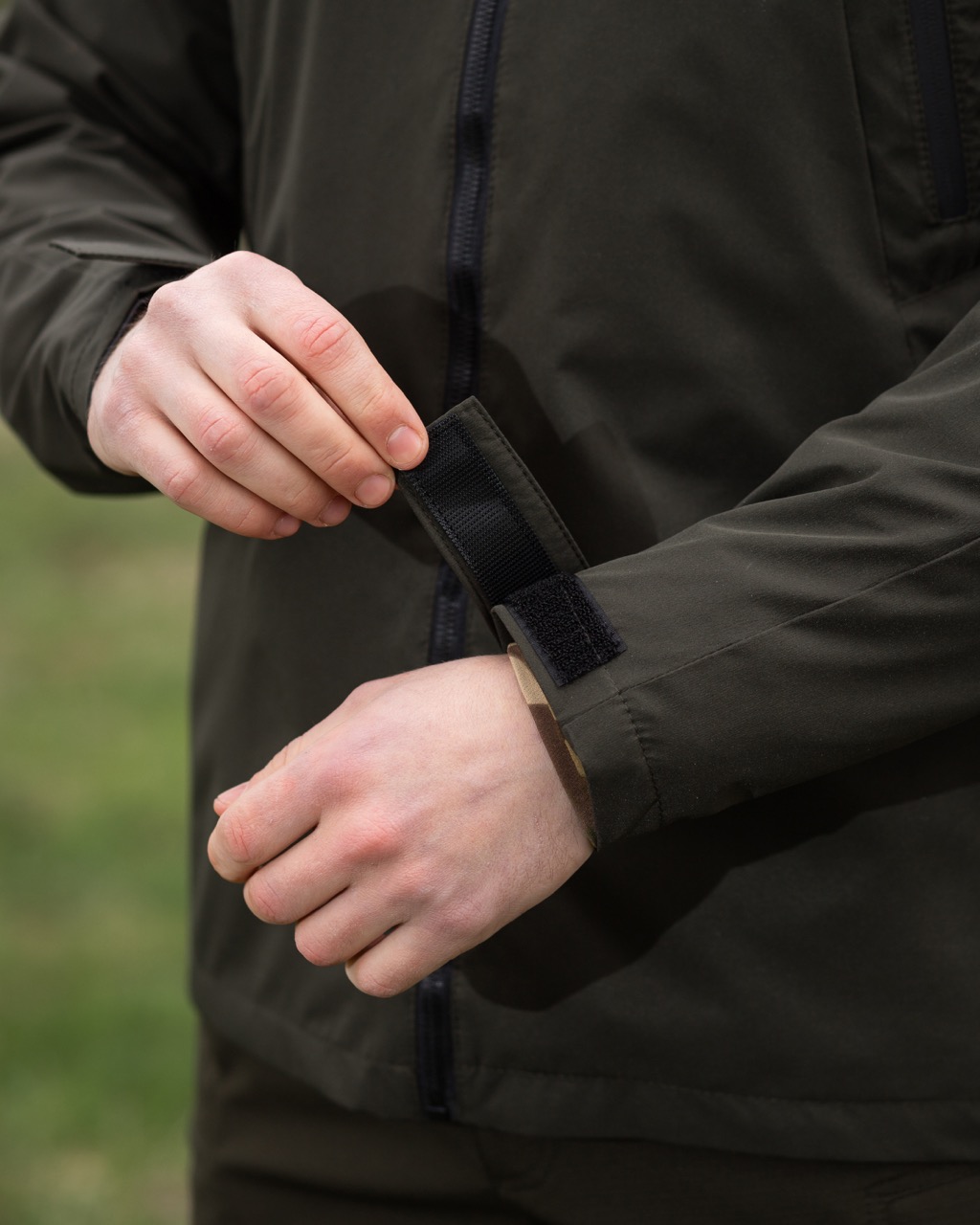 Куртка вітровка BEZET Траєкторія хакі - Фото 34