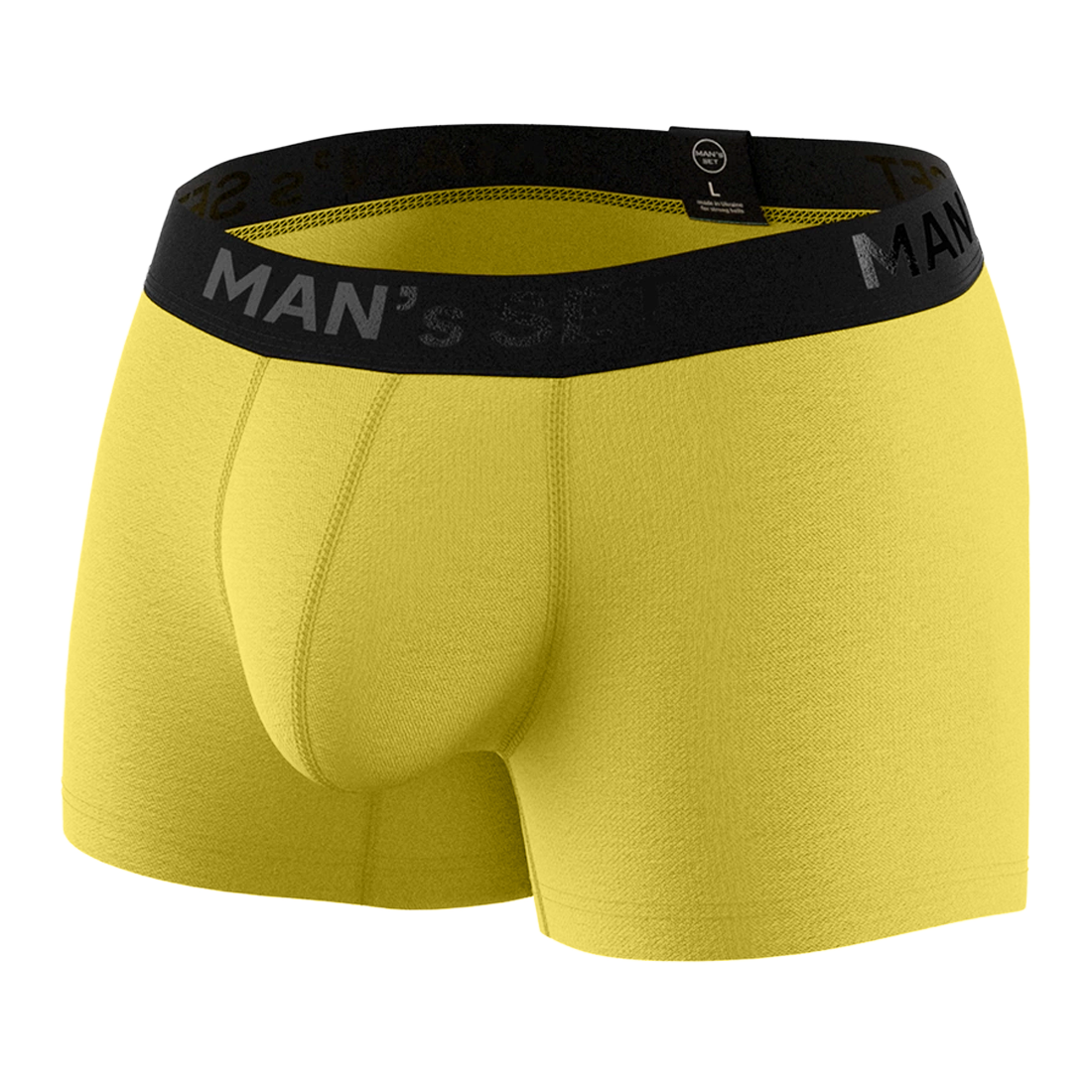 Мужские анатомические боксеры, Intimate 2.0 Black Series, жёлтый MansSet - Фото 3