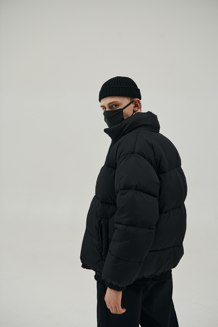 Пуховик зимний мужской черный бренд ТУР модель Флекс TURWEAR - Фото 1