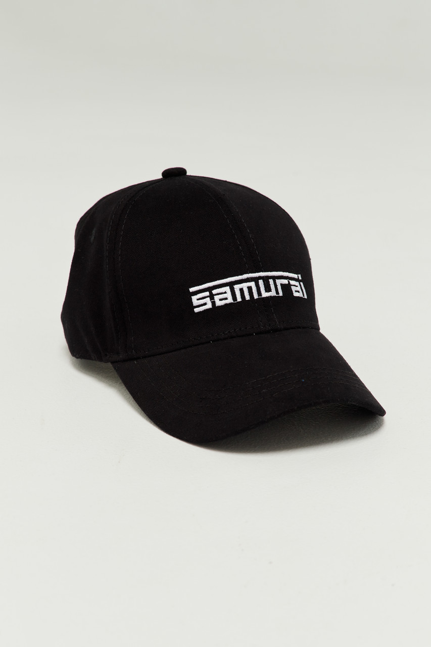 Чорна кепка з вишивкою 'Samurai' (Самурай) від TURWEAR