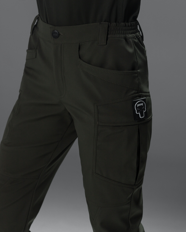 Жіночі брюки карго тактичні BEZET Капелан хакі - Фото 5