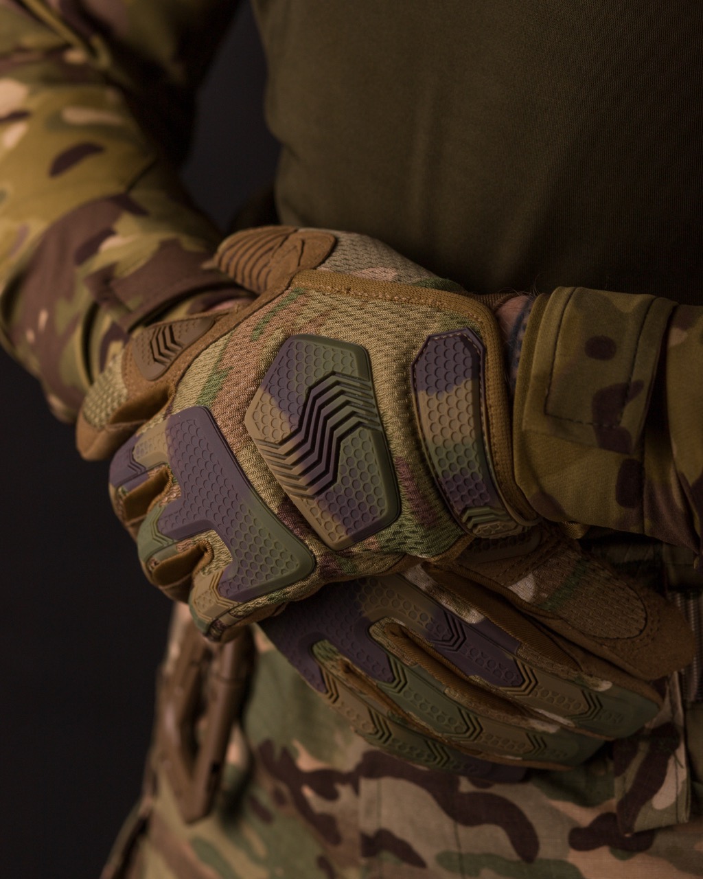 Перчатки тактические BEZET Protective камуфляж - Фото 16