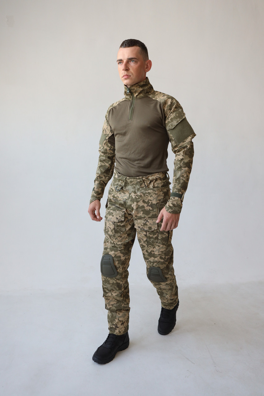 Штаны тактические с наколенниками, цвет пиксель, от бренда TUR Tactical TURWEAR - Фото 8