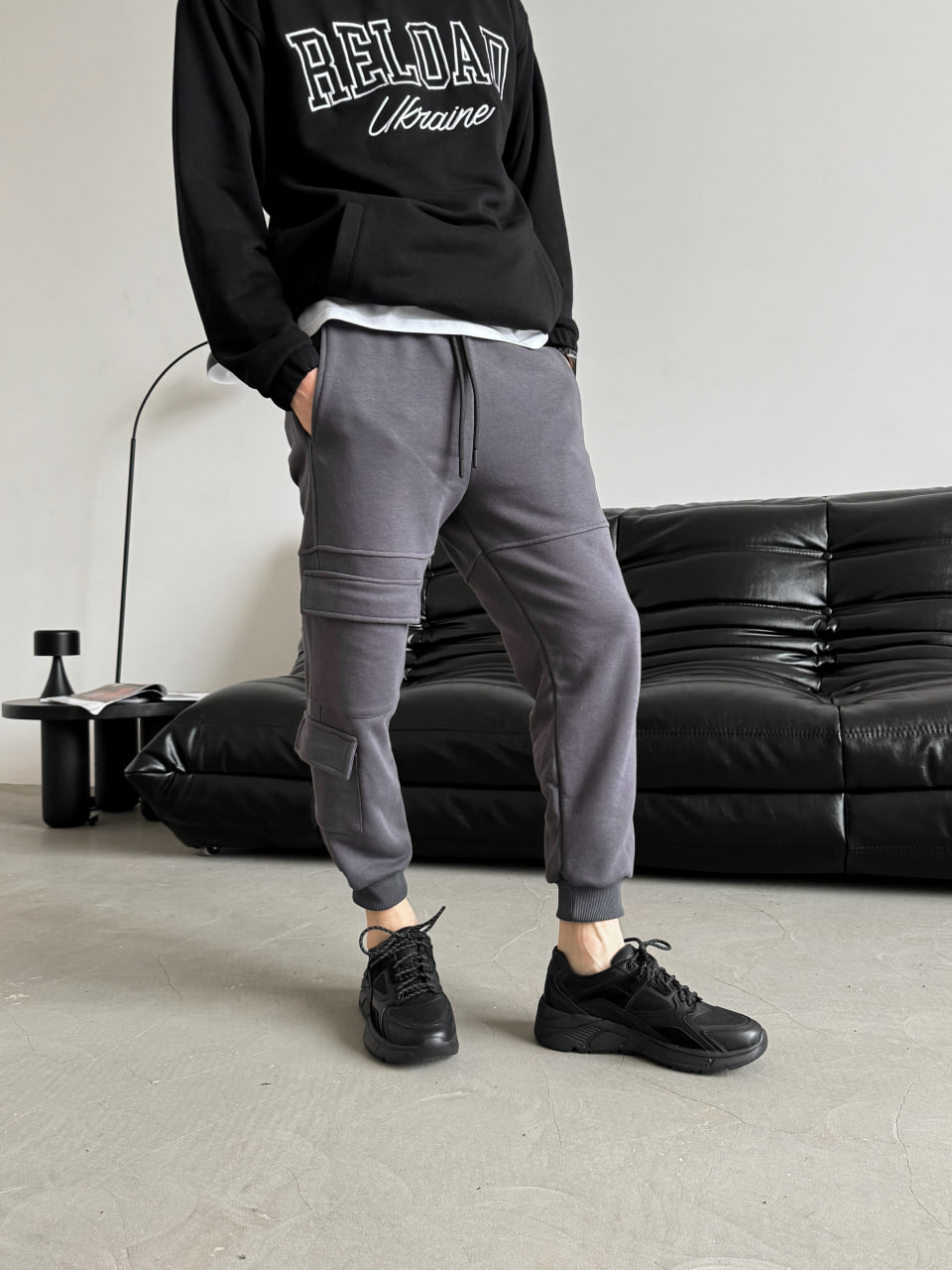 Мужские спортивные штаны Reload - Trust, графит - Фото 2