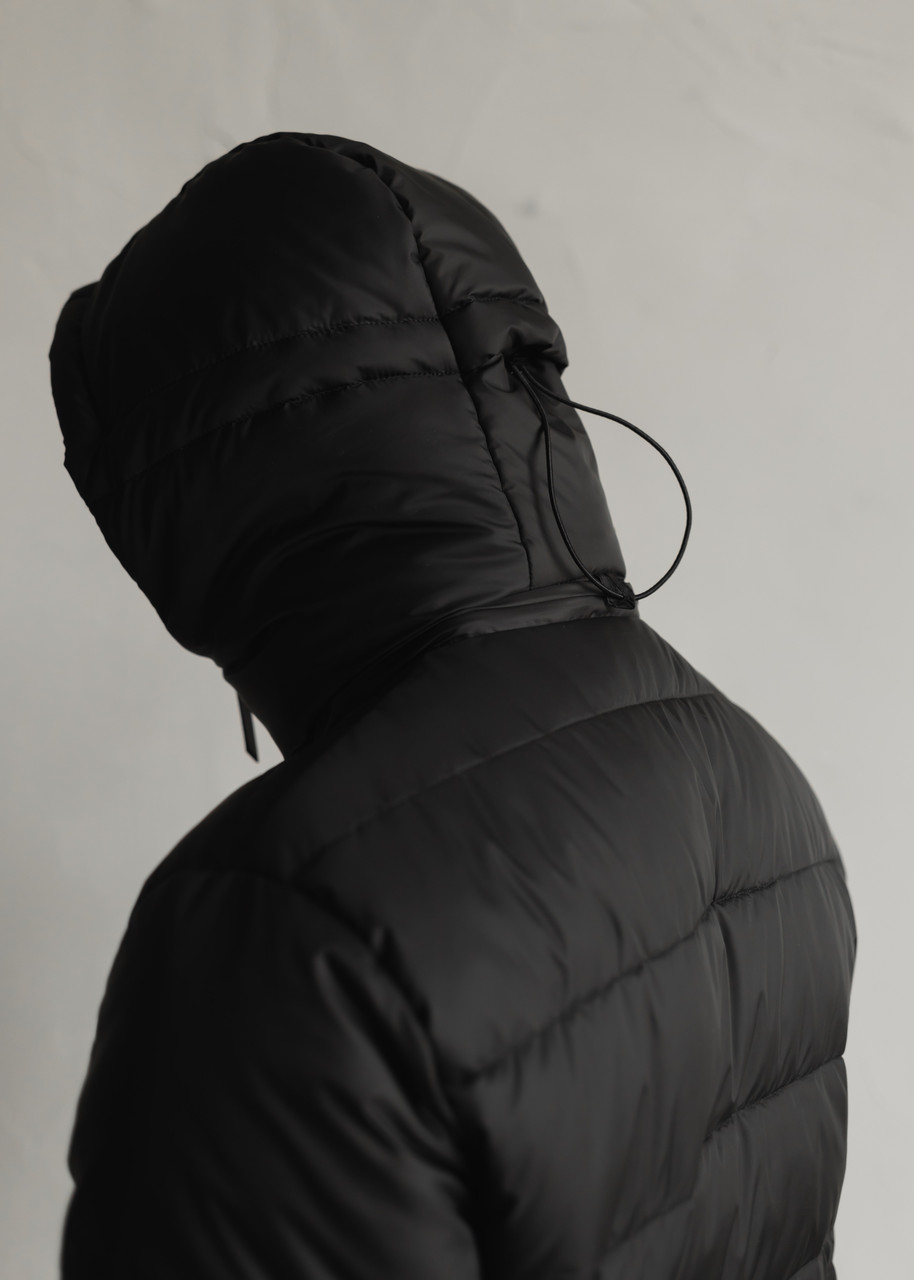 Демісезонна куртка чоловіча чорна бренд ТУР модель Ішов TURWEAR - Фото 4