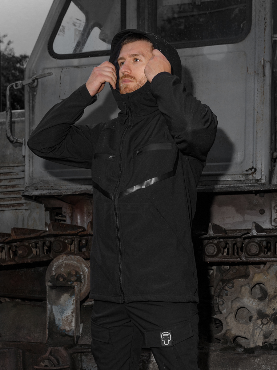 Куртка BEZET Omega черный - Фото 18