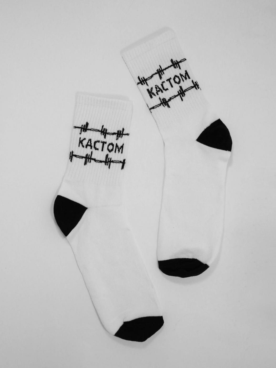Шкарпетки Custom Wear Кастом білі (42-45) Custom Wear - Фото 2