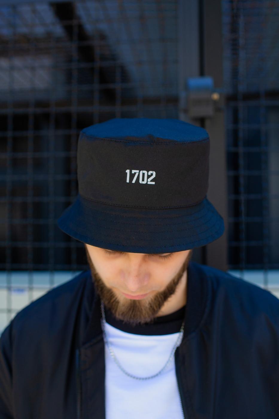 Панамка Without Logo 1702 Reflective Black Man