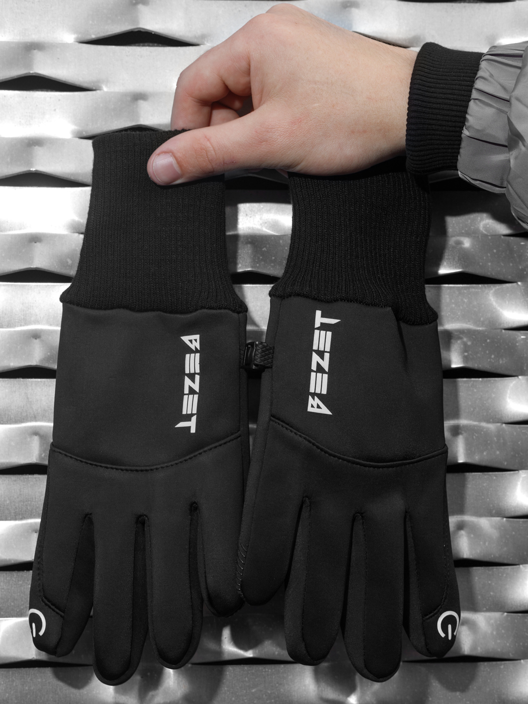 Перчатки BEZET черный - Фото 5